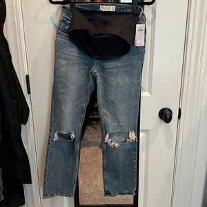 NWT Abercrombie maternity jeans